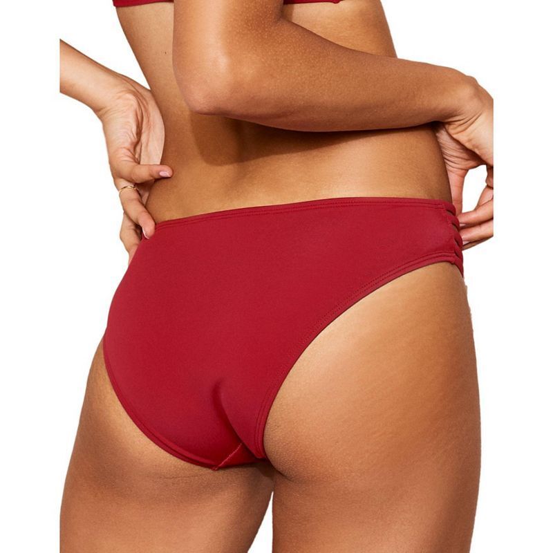 여성 Women's Elle Swimwear Panty Bottom 16056384 Dark red