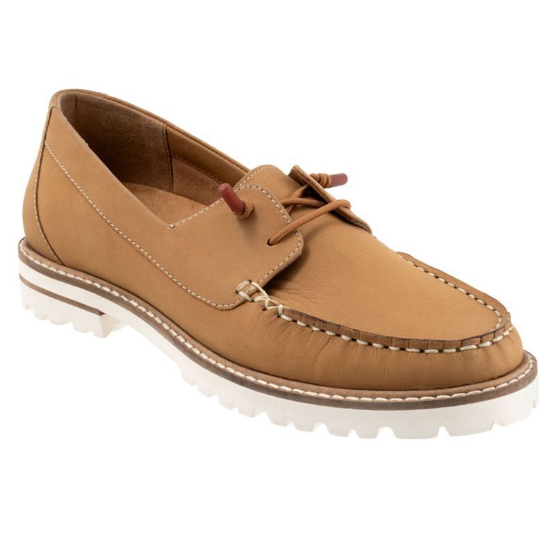플랫 Farah Flat 18392104 Tan nubuck