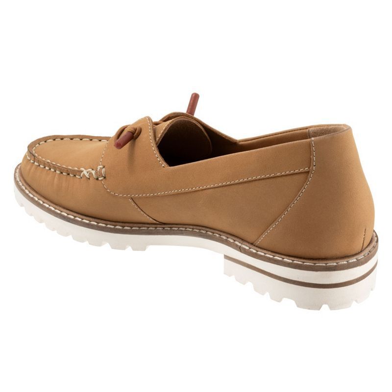 플랫 Farah Flat 18392104 Tan nubuck