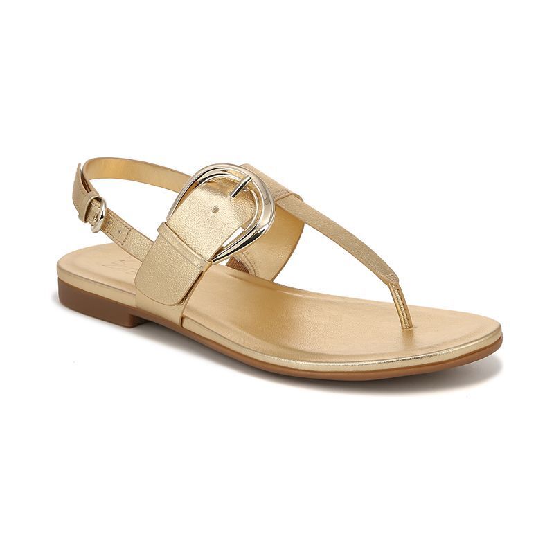 플랫 샌들 Taylor Flat Sandals 17972733 Dark Gold Faux Leather