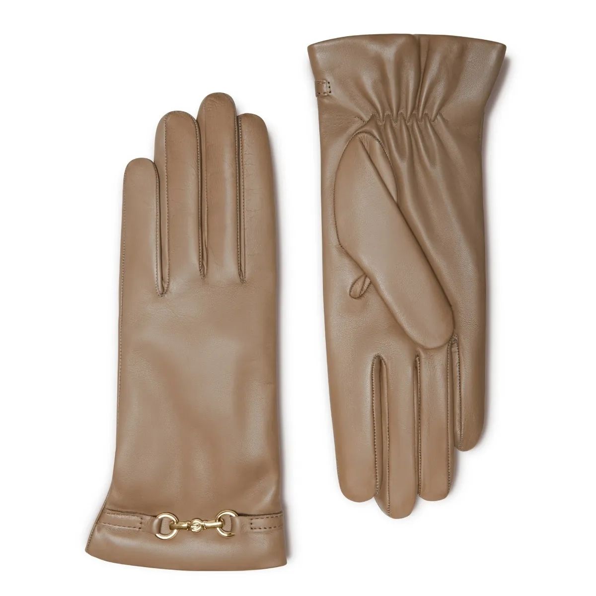 이자벨 장갑 Isabel Bernard Honore Marcelia Handschuhe Taupe                        Handschuh A0501302