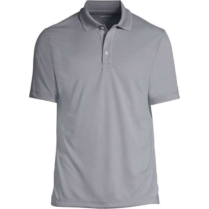남성 숏 슬리브 솔리드 액티브 폴로 셔츠 Men's Short Sleeve Solid Active Polo Shirt 18071110 Harbor gray