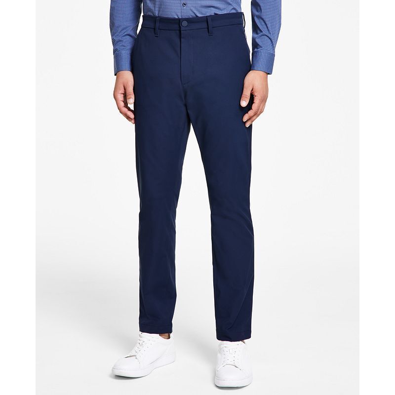 남성 슬림핏 스트래치 Men's Athletic Slim-Fit Stretch Chinos 15833862 Dark Sapphire