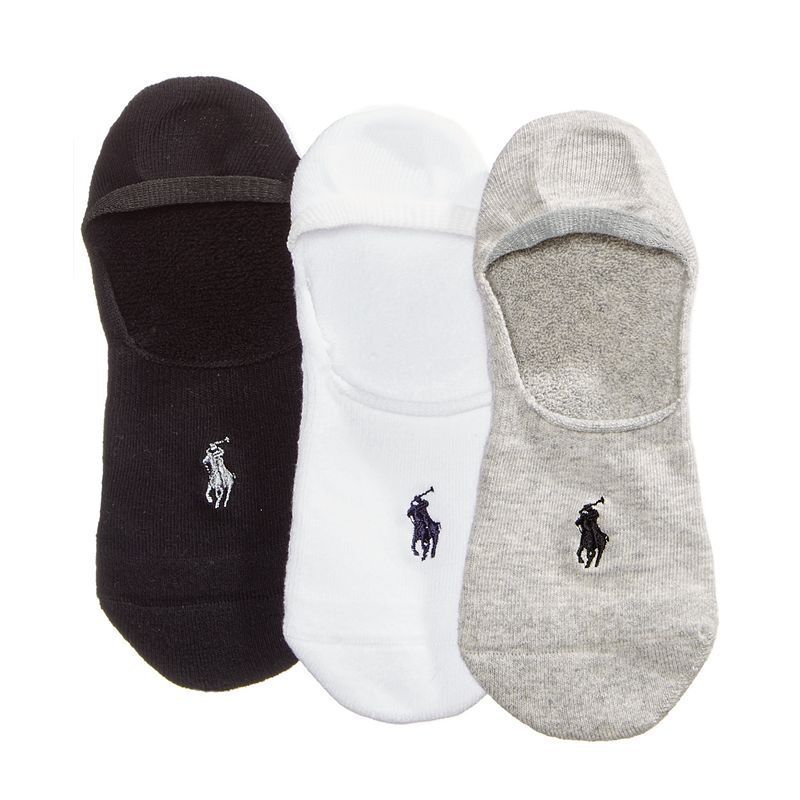 남성 스니커즈 라이너 삭스 Men's 3-Pk. Sneaker Liner Socks 5045683 Grey Heath