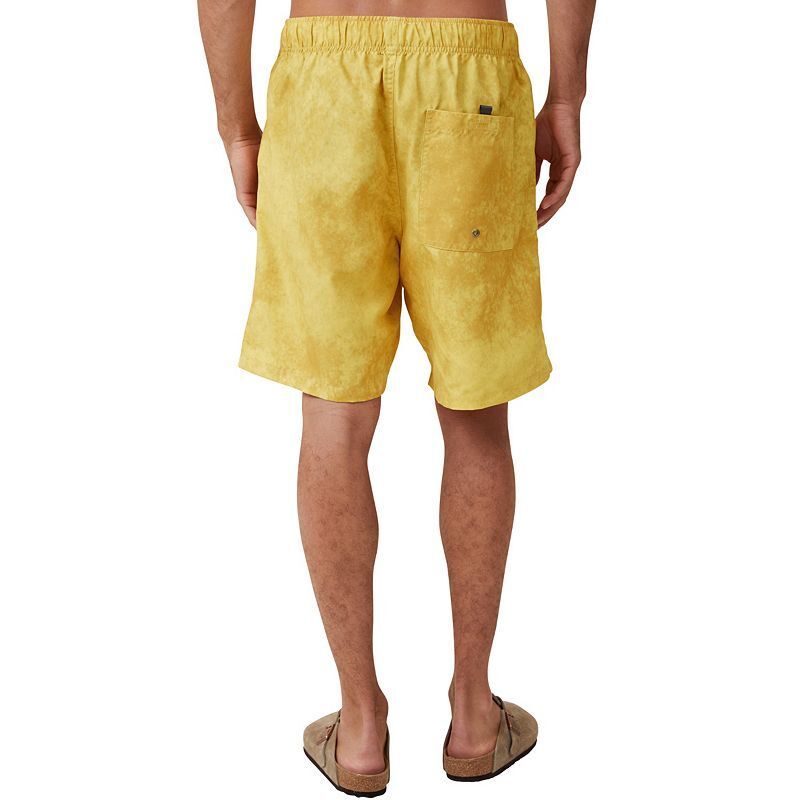 남성 드로우스트링 바지 Men's Kahuna Drawstring Shorts 15857755 Lemon Space Dye
