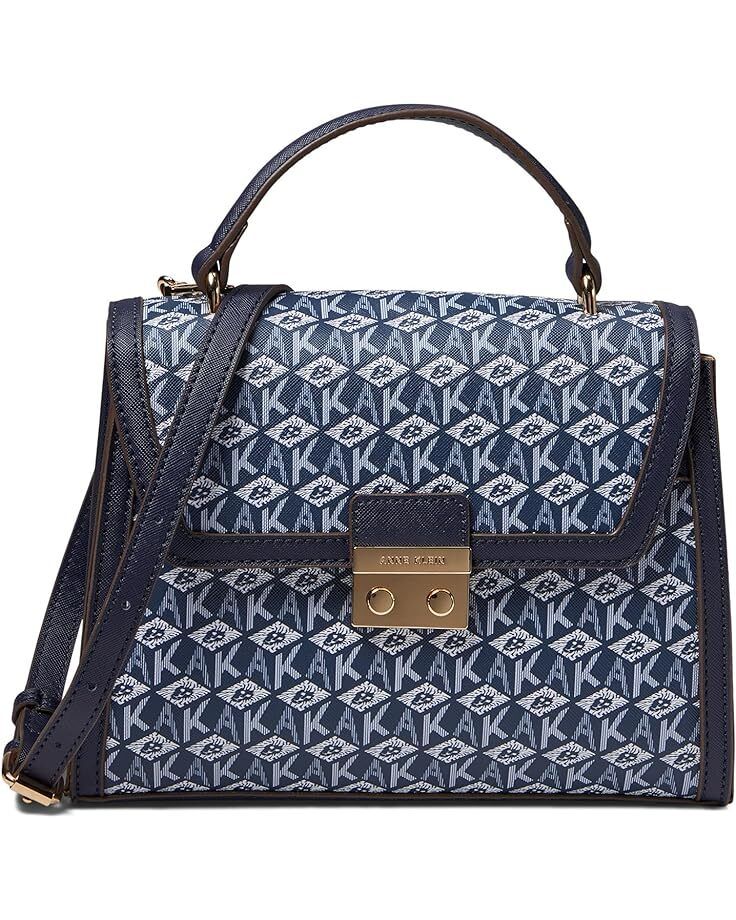앤 클라인 큐브 로고 사첼 Anne Klein AK Cube Logo Top-Handle Satchel  99011251057919