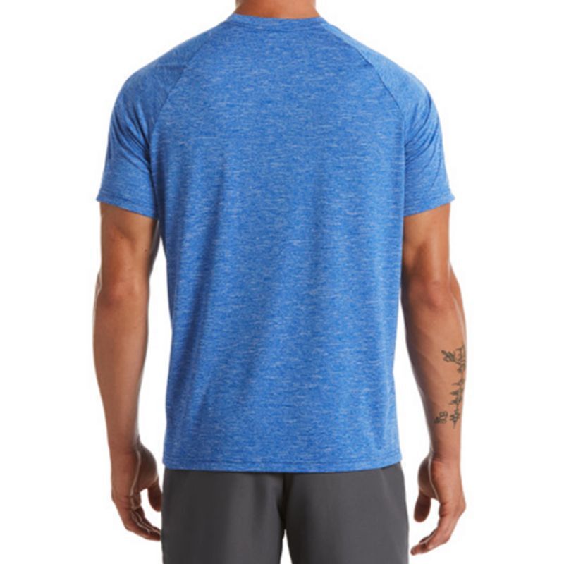 남성 드라이 핏 스트래치 Men's Hydroguard Dri-FIT Stretch UPF 40+ Heather Rash Guard  10423438 Game Royal