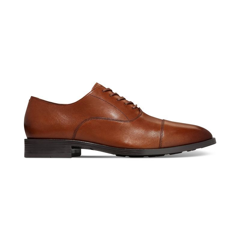남성 레이스업 옥스포드 드레스 신발 Men's Hawthorne Lace-Up Cap-Toe Oxford Dress Shoes 17582760 British Tan