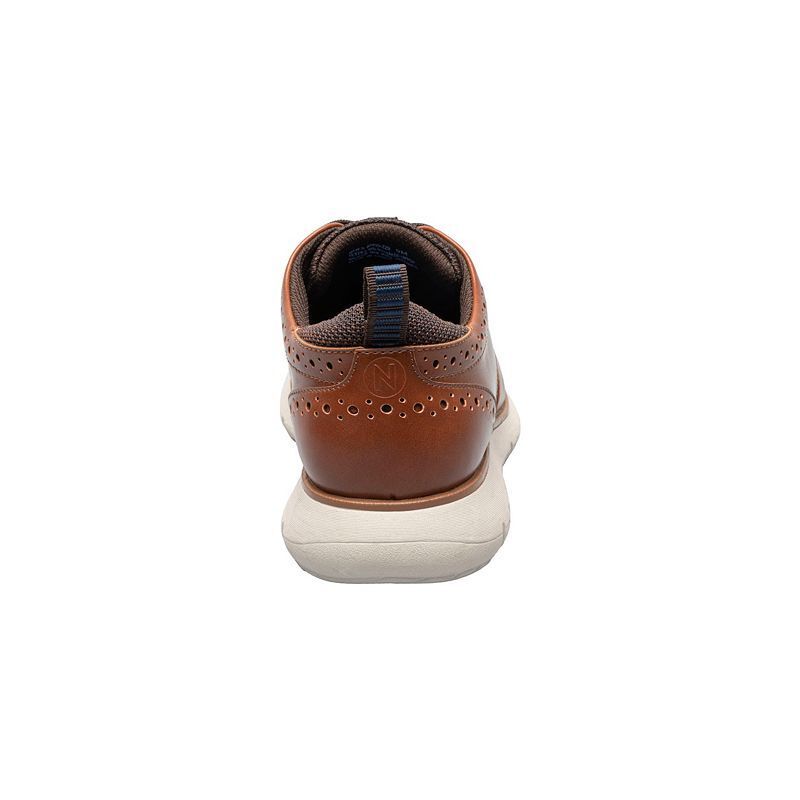 남성 캐주얼 옥스포드 신발 Men's Stance Wingtip Casual Oxford Shoes 16924197 Cognac Multi