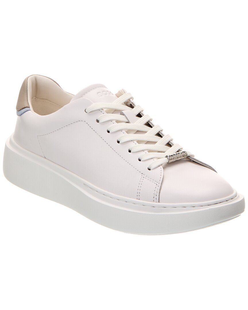 보스 앰버 가죽 스니커즈 Hugo Boss Amber Leather Sneaker 1311127857