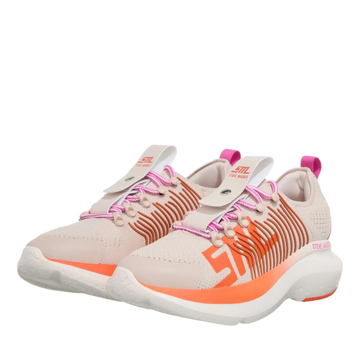 스니커즈 로우 Steve Madden Elevate 1 Sneaker Taupe/Org                        Low-Top Sneaker A0463501