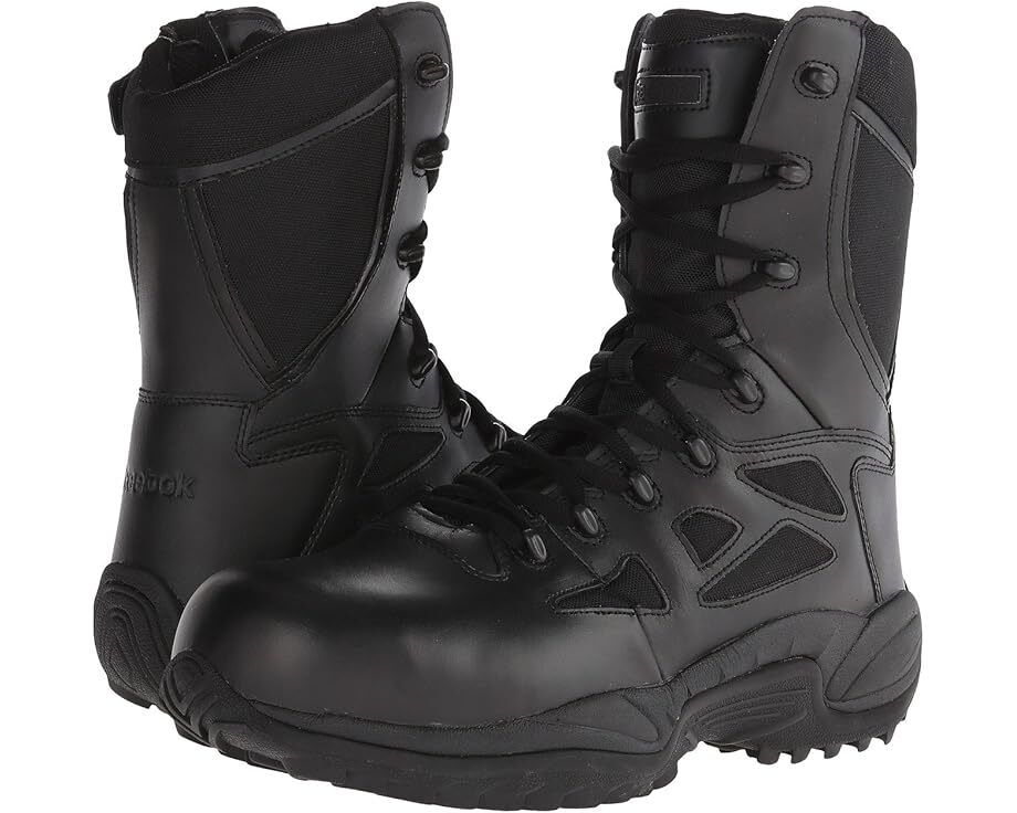남성 소프트 Men's Reebok Work Rapid Response RB 8" Soft Toe  91383373