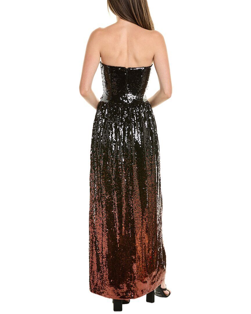 코르셋 드레스 WeWoreWhat Corset Feathered Gown 1411567940