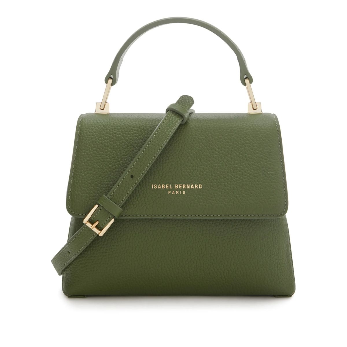 이자벨 토트백 사첼 Isabel Bernard Femme Forte Heline Handtasche Grun                        Satchel A0355032