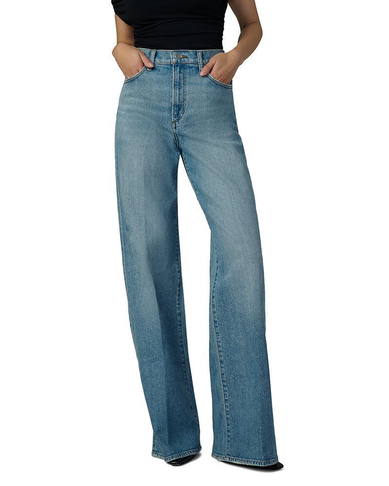 더 쁘띠 하이 와이드 데님 The Mia Petite High Rise Wide Leg Jeans in Visionary 5374292