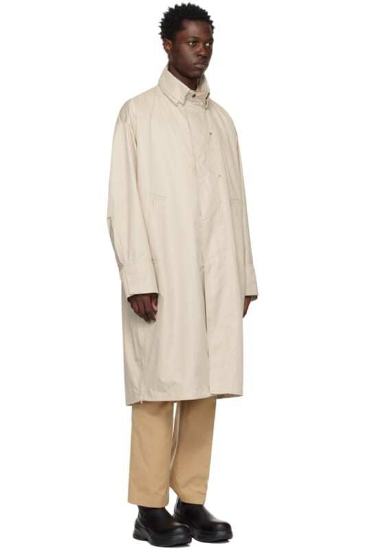 베이지 후드 코트 Beige Hooded Coat 12299081