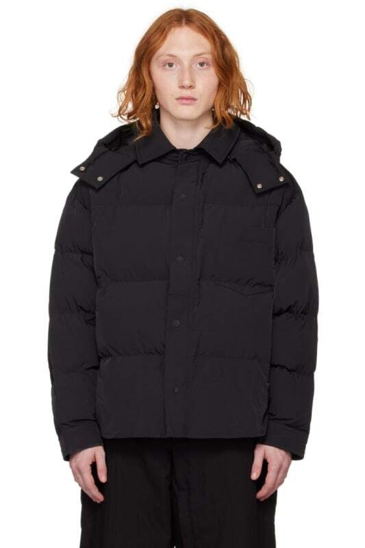 블랙 르 푸퍼 자켓 Black Le Papier 'La Doudoune Chemise' Puffer Jacket 10645861