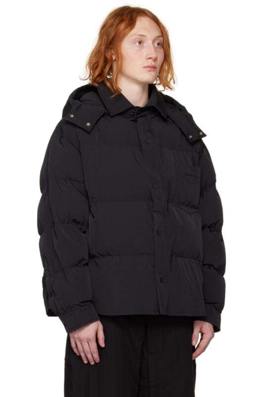 블랙 르 푸퍼 자켓 Black Le Papier 'La Doudoune Chemise' Puffer Jacket 10645861