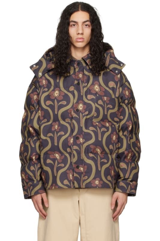 르 푸퍼 자켓 Multicolor Le Papier 'La Doudoune Chemise' Puffer Jacket 10645851