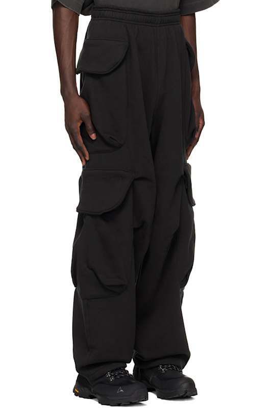 블랙 카고 팬츠 Black Heavy Gocar Cargo Pants 15717301