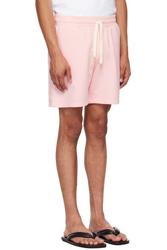 핑크 로고 바지 Pink Stacked Logo Shorts 15895221