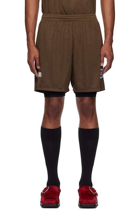 브라운 더블 바지 Brown Double Football Shorts 16368361