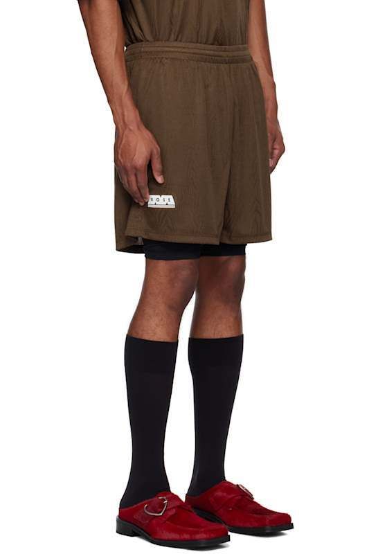 브라운 더블 바지 Brown Double Football Shorts 16368361