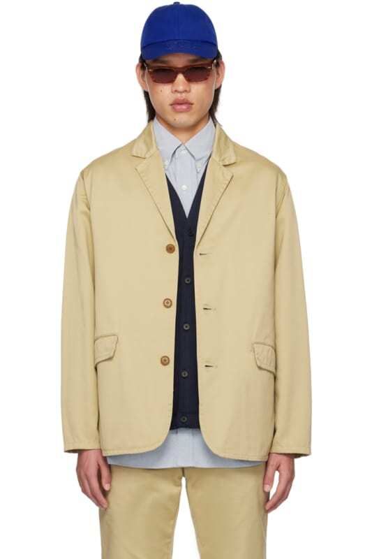 카키 테일러드 블레이저 Khaki Tailored Blazer 15277841