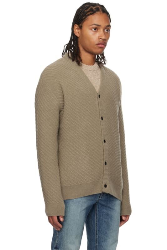 가디건 Tan Slash Cardigan 14007031