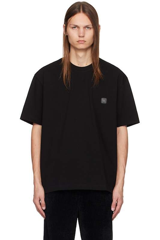 블랙 티셔츠 Black 'Quantum' T-Shirt 16410721