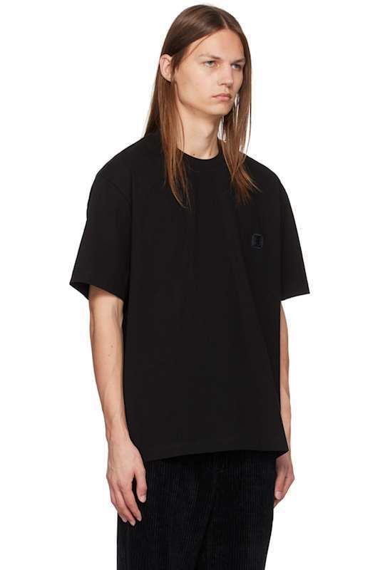 블랙 티셔츠 Black 'Quantum' T-Shirt 16410721