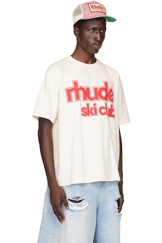 오프화이트 스키 티셔츠 Off-White 'Rhude Ski Club' T-Shirt 15847771
