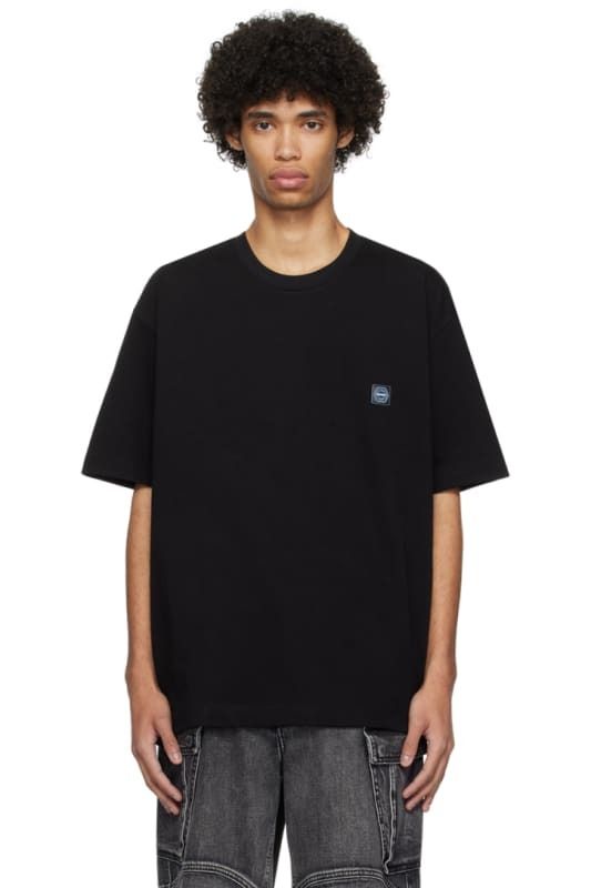 블랙 그래픽 티셔츠 Black Graphic T-Shirt 15237571
