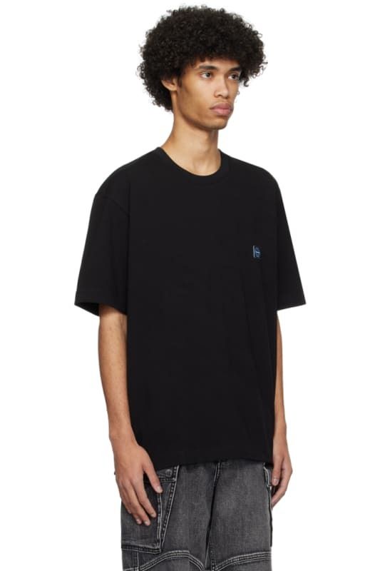 블랙 그래픽 티셔츠 Black Graphic T-Shirt 15237571