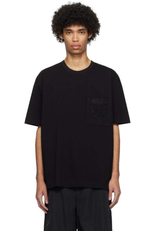 블랙 포켓 티셔츠 Black Pocket T-Shirt 15237651