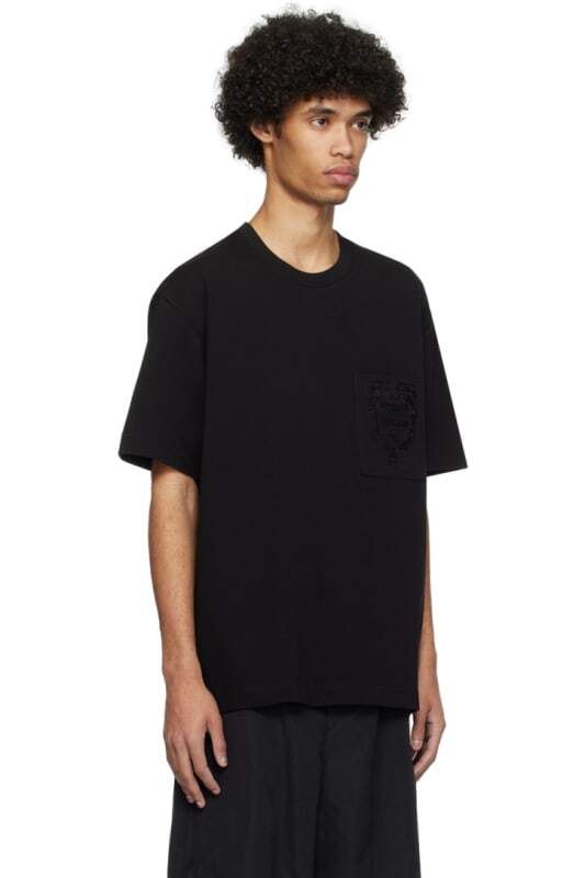 블랙 포켓 티셔츠 Black Pocket T-Shirt 15237651
