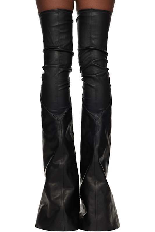 블랙 부츠 Black Porterville Cargowedge Boots 16312051