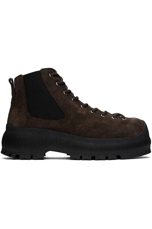 브라운 앵클 첼시 부츠 Brown Ankle Chelsea Boots 16247941