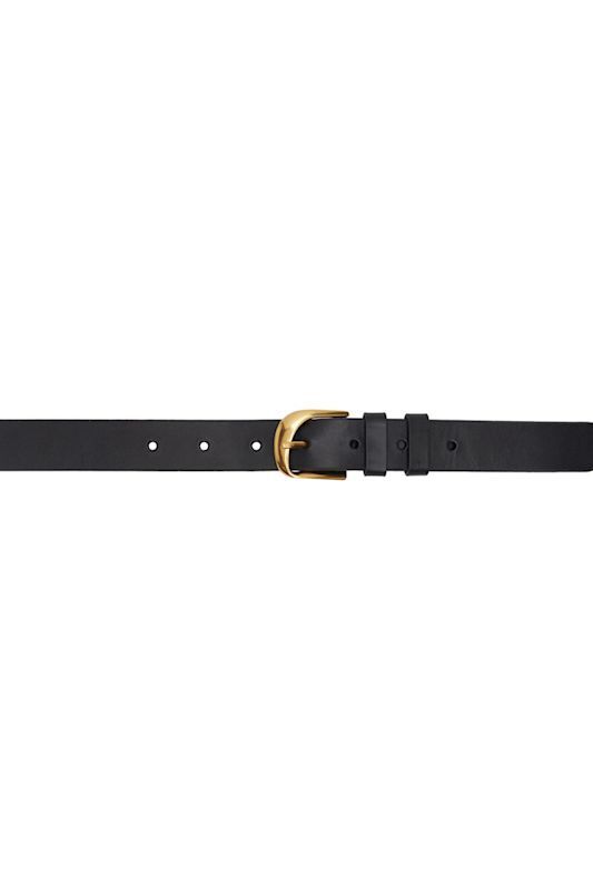 블랙 트위스트 버클 벨트 Black Twist Buckle Belt 16438801