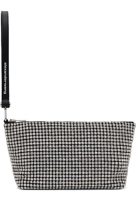 실버 파우치 Silver Heiress Wristlet Pouch 16460021
