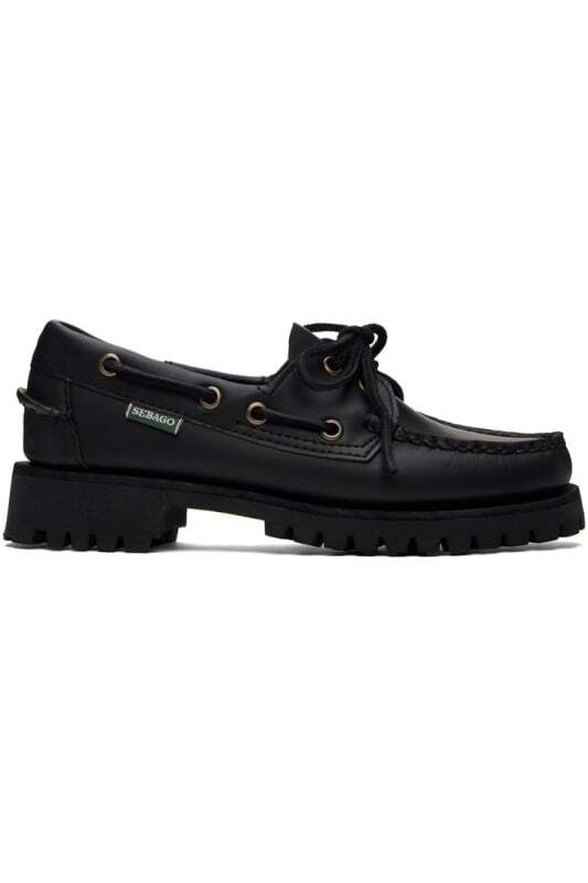 블랙 소프트 로퍼 Black Ranger Moc Soft Loafers 15220801