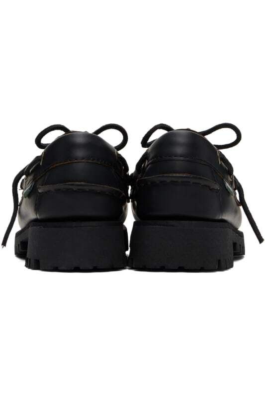 블랙 소프트 로퍼 Black Ranger Moc Soft Loafers 15220801