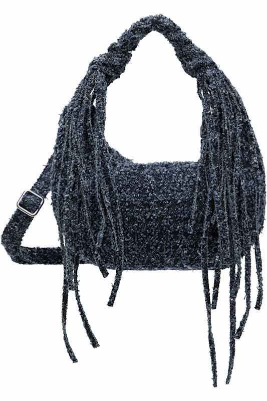 블루 데님 마이크로 가방 Blue Cocoon Denim Micro Bag 16367741