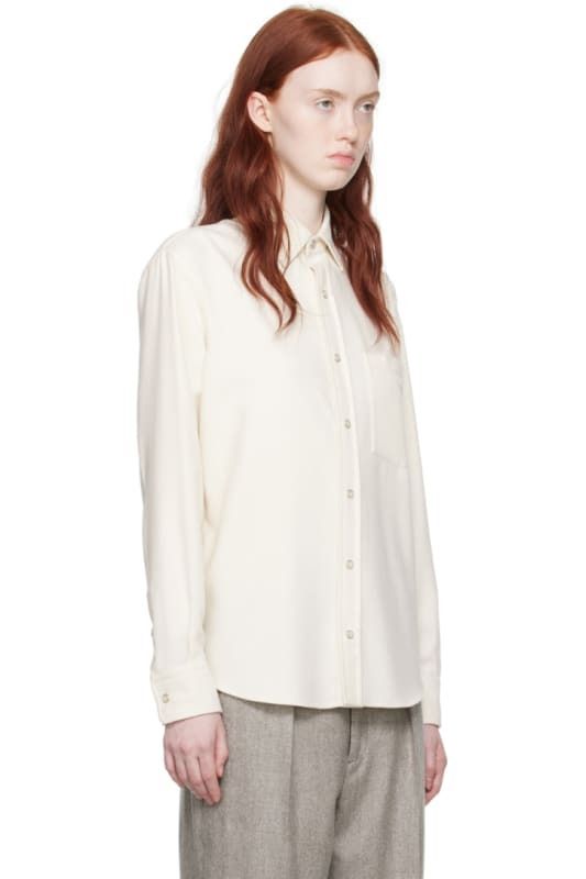 오프화이트 셔츠 Off-White Press-Stud Shirt 14050051
