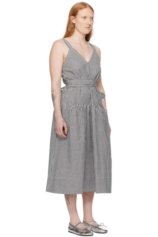 블랙 오프화이트 화이트 라벨 미디 드레스 Black & Off-White Proenza Schouler White Label Sasha Midi Dress 15538021
