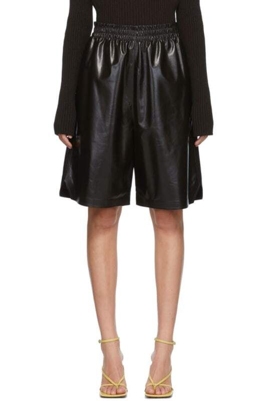 브라운 가죽 바지 Brown Leather Shorts 5418031