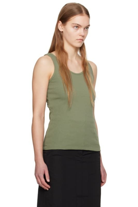 그린 탱크 탑 Green Scoop Tank Top 15339591