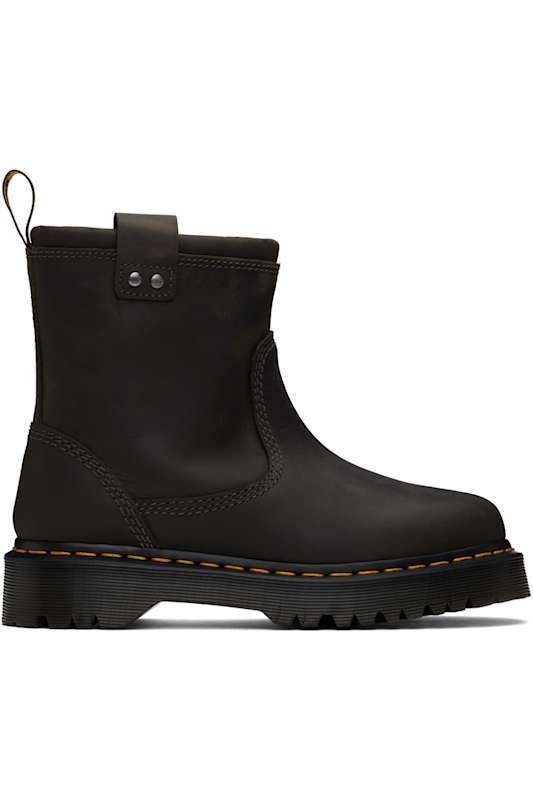 그레이 가죽 바이커 부츠 Gray Anistone Lo Leather Biker Boots 16731731