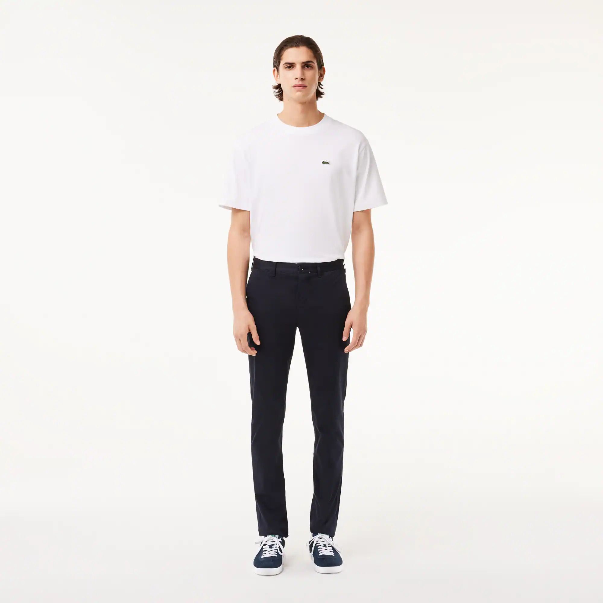 남성 슬림 핏 스트래치 코튼 팬츠 Men's Slim Fit Stretch Cotton Pants HH2661-51-HDE