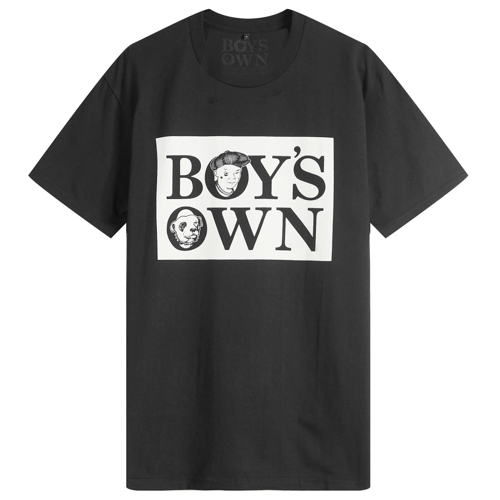 클래식 박스 로고 셔츠 Boy’S Own Classic Box Logo T Shirt BO-CLASSICLOGO-BLK Black